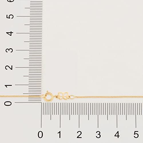 Cordão Rommanel Banhado Ouro Fio Veneziana 50cm 531311