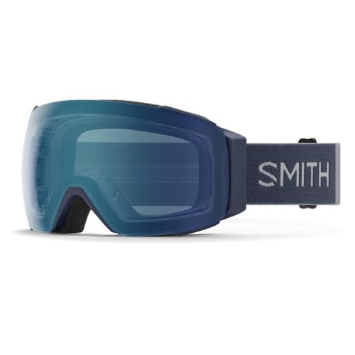 Masque ski Smith IO Mag pour éviter l'éblouissement sur neige avec verre noir