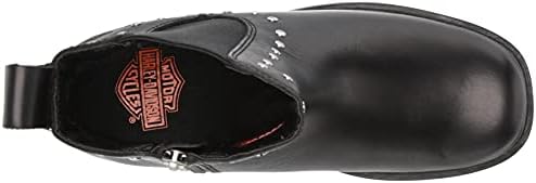 HARLEY-DAVIDSON FOOTWEAR Women's Ashby Pull On Boot, Black, 11 | Image 4