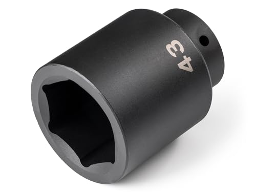 Image of TEKTON 1 /2 Inch Drive x 43 mm Deep 6-Point Impact Socket | SID23143