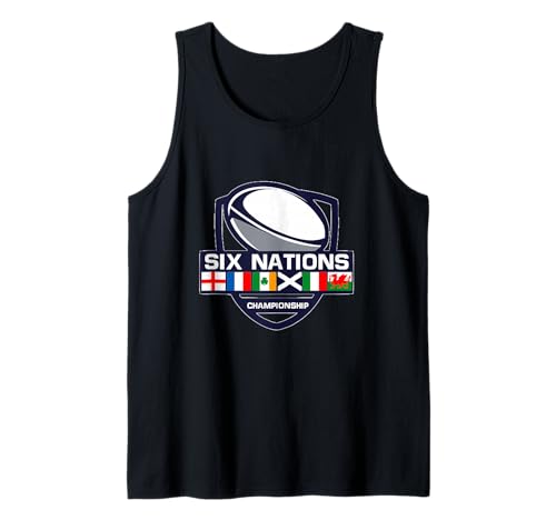 Sei Nazioni Rugby Torneo Camiseta sin Mangas