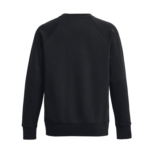 Under Armour Women's Rival Fleece Crew, 001 Black, SM - image 4