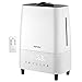 Produktbild Homasy Luftbefeucheter 5.5L Ultraschall, Top-Füllung Humidifier bis zu 50-60m², Ultra Leise Raumluftbefeuchter, Luftbefeuchter mit Schlafmodus-Weiß