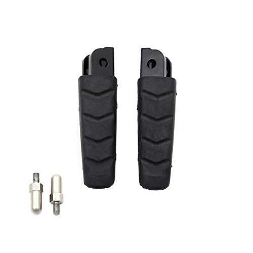 Für BMW F900R/F900XR T R9T Aluminiumlegierung Motorrad Fußstütze Fußraste vorne hinten Fußrasten Motorrad-Fußrasten (Farbe : Front Black)