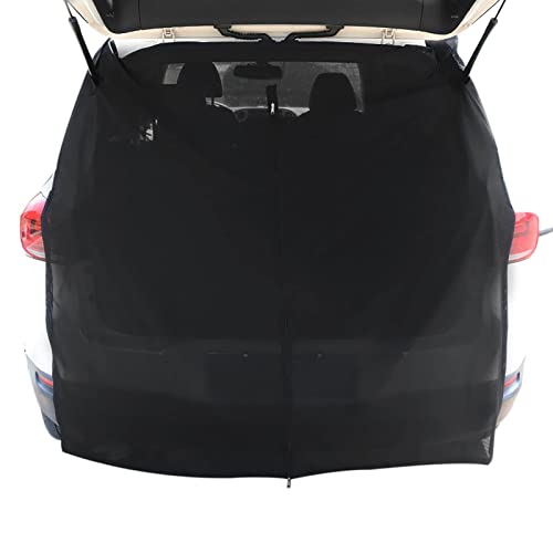 Lutyy Pantalla de la Puerta Trasera del automóvil Cortinas de privacidad del automóvil Mosquitera Parabrisas Trasero Parasoles Laterales Montaje magnético Protección privacidad del Maletero Malla Cover