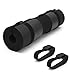 Garvee Barbell Pad, Hip Thrust Pad for Leg Training, Non-Slip Thick Foam Squat Pad for Glute Support and Neck & Shoulder Protection with Two Straps, Fits All Olympic Barbell and Smith Machine, Black