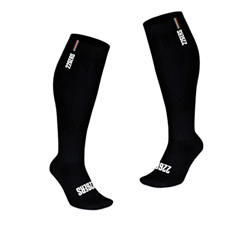 226ERS Kompressionssocken Unisex | mittlere Kompression, Weiß oder Schwarz, Schwarz, M Cover