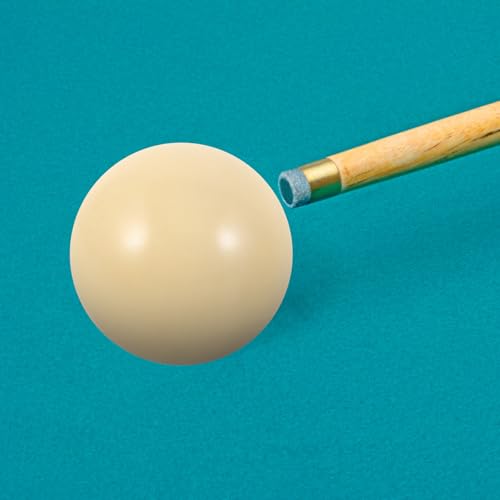 Boules blanches de billard 5 cm pour progresser et débuter sans casser