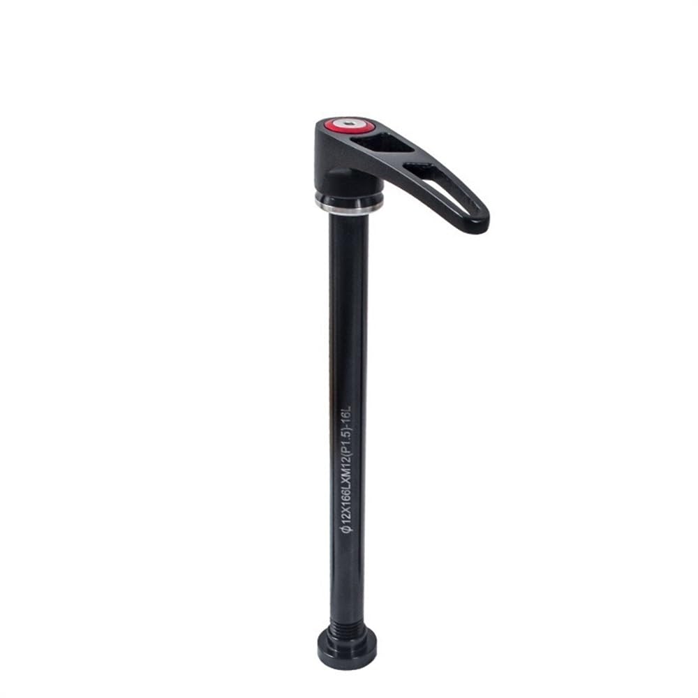 Axe de blocage rapide 142x12mm pour réparer votre roue arrière de VTT sans outil sur le terrain