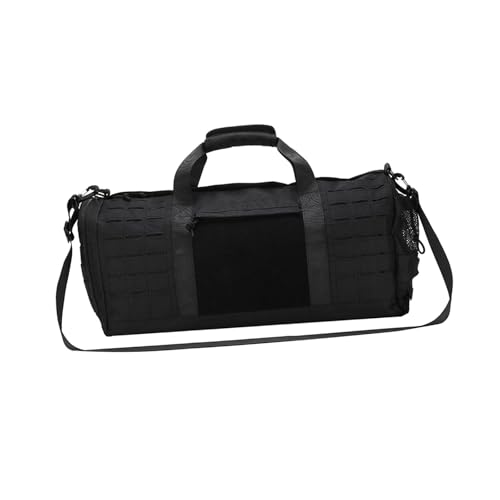Travel Duffel Tote Bag Handbag Casual Overnight Bag Crossbody Bag Hobo Bag Camping Storage Bag for Gym Hiking Clothes Sports(Black)