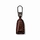 Prym 482380 Fashion-Zipper Lederlook braun, Metallic