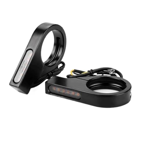 Clignotant LED universel moto pour virées nocturnes et personnalisation de fourche