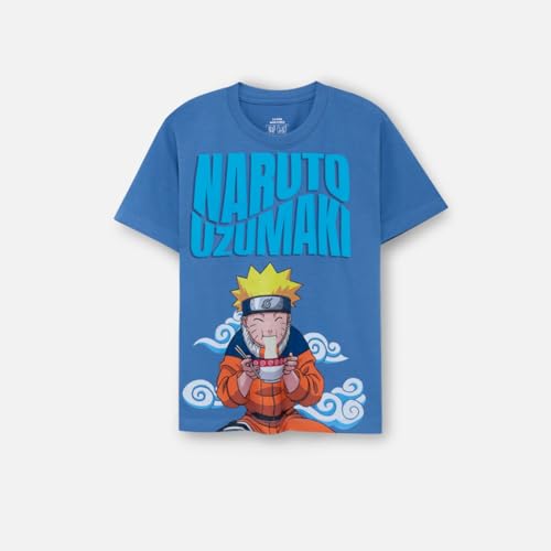 Image of Nap Chief Kids Cotton Naruto Print Co-Ord Set for Boys & Girls | Half Sleeve T-Shirt & Shorts Set | Soft Casual Summer Wear