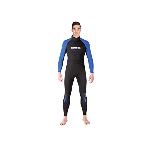 Mares Steamer Manta - Traje de Buceo para Hombre, Color Negro, Talla S2