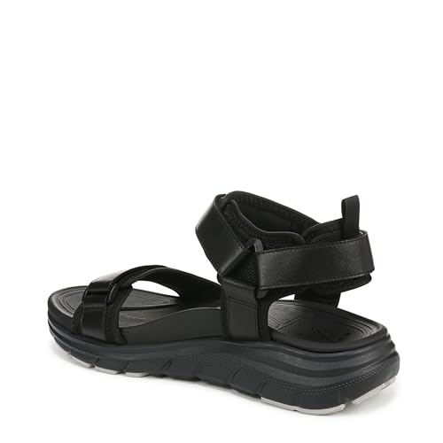 Zapatos Vionic Walk Max Wanderer de cuero negro y confección premium para hombre 7