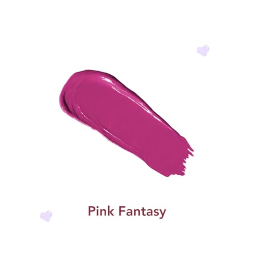 Image of Blue Heaven Love Capsule Non Transfer Lip Colour | Intense Color Payoff | Long Lasting | One Swipe Formula | Liquid lipstick Waterproof & Smudge Proof | Pink Fantasy, 5ml