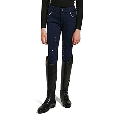 Little Rider Girls Little Unicorn Breeches (9-10 Years) (Navy/Candy Pink)