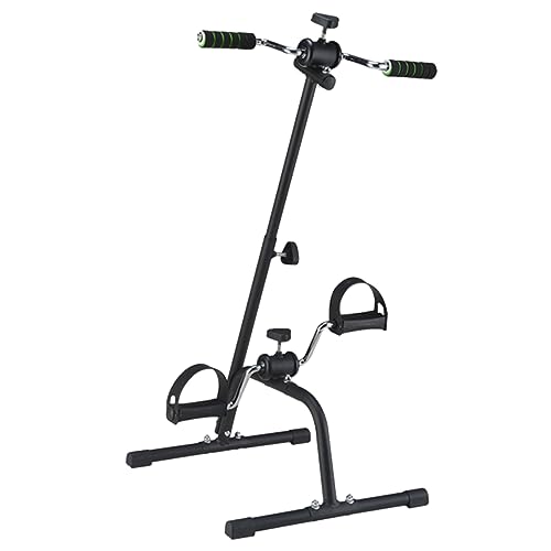 Máquina de rehabilitación para entrenar piernas en casa con esta bicicleta estática para mayores
