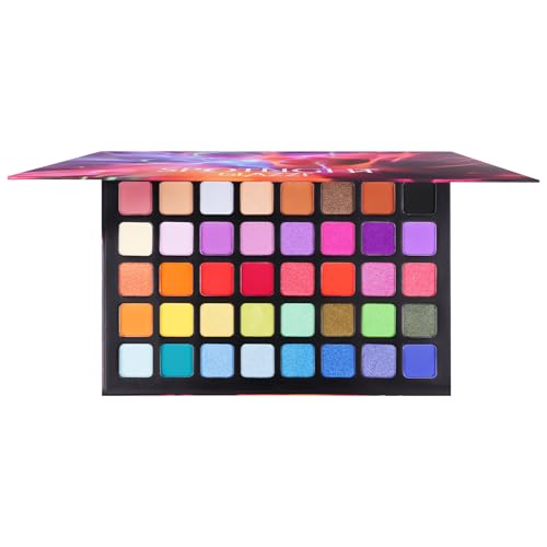 BUTBU Paletas de Sombras de Ojos, 40 Colores Paletas de Sombras de Ojos Profesionales, 40 Sombras Ultra-Pigmentada, Larga Duración, Fórmula Vegana, para Looks Cotidianos o únicos - imagen 8