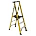 Werner, PD7303, Podium Stepladder, 3 Ft, Fiberglass, 375 Lb Yellow
