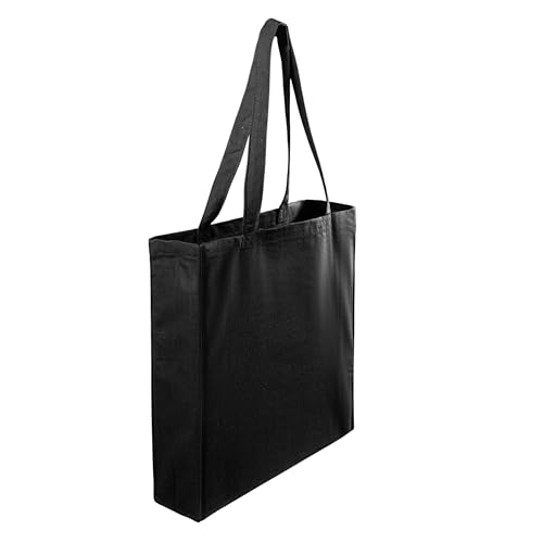 Wonky Line Bolsa Tote de Lona Algodón 300g/m² - Bolso
