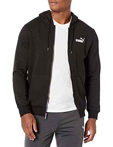 PUMA Men's Essentials Full Zip Fleece Hoodie