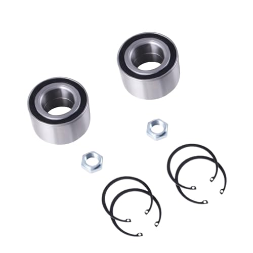 Roulement de roue avant arrière kit de 2 pièces de roulements compacts haute vitesse avec écrou