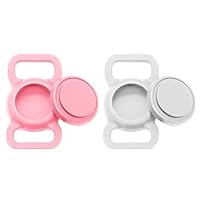 MYPETSTOCK® Custodie Airtag Per Cani E Gatti - Set Da 2, Impermeabili In Silicone Con Chiusura 360° - Blu Scuro/Menta - Foto 13