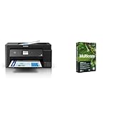 Epson EcoTank ET-15000 A3 Print/Scan/Copy Wi-Fi Ink Tank Printer, With Up To 2 Years Worth Of Ink & Multicopy Zero A4 80gsm Printer Paper - 1 Ream (500 sheets)
