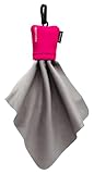 Alpine Innovations Spudz Classic Microfiber Cloth, Screen Cleaner and Lens Cleaner, Pink, Regular, 6 x 6 Inches