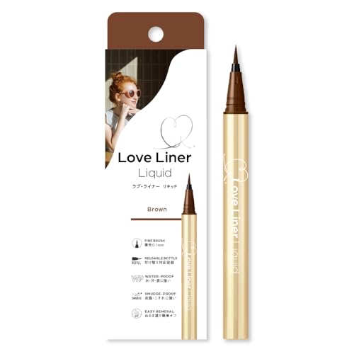 LoveLiner ���u�E���C�i�[ ���L�b�h�A�C���C�i�[�q�T (�u���E��)