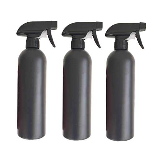 CALLARON 3 Piezas Spray Reutilizables para Lavado Herramientas de Limpieza para Jardín Cocina y Automóvil Color Negro