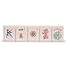 Yellow Mountain Imports Set of 180 American Mahjong Tile Decal Stickers - Made
