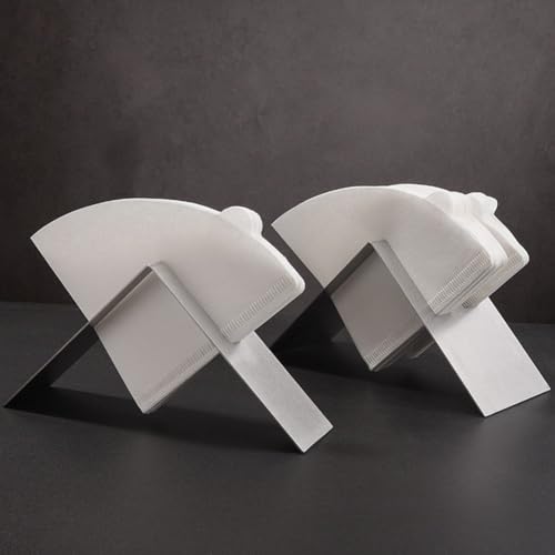 HiyyFloy Stainless Steel Coffee Filter Paper Holder – Innovative Dispenser Rack for Coffee Filter Paper Storage - Image 2