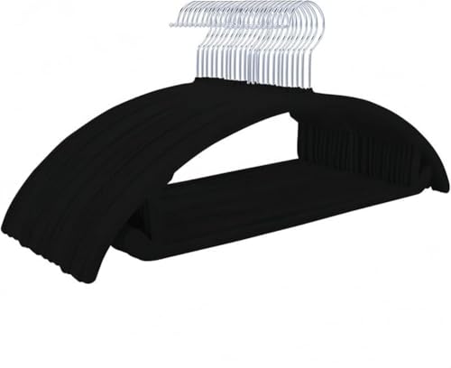 GEBYUI 植毛滑り止め衣類ハンガー 20 点セット ピンク色 PP 素材と植毛を組み合わせ 回転フック付 傷つき防止・シワ抑制 干湿両用・省スペース 衣類を柔らかく保護 約 44×21cm?