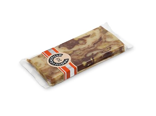 Castillo de Jijona - Turrón de Nueces con Chocolate - Almendra 29%, Nueces 9,5% y Toque de Nata - Calidad Suprema - Sabor Irresistible y Textura Tradicional - Hecho en España (Jijona) | 250g