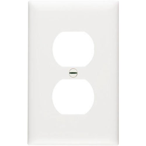 Legrand - Pass & Seymour SPO8WU Plastic Wall Plate Jumbo One Gang Duplex