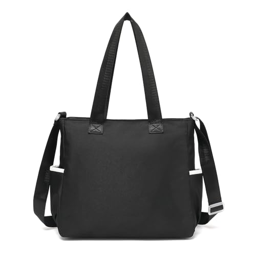 Bolso bandolera Phaoullzon para mujer color negro miniatura 6