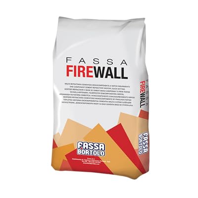 5PZ MALTA REFRATTARIA FIREWALL FASSA BORTOLO GRIGIA KG 5