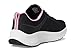 Skechers Women's Go Run Consistent 2.0 Duval Sneaker, Black/Pink, 5.5 Wide