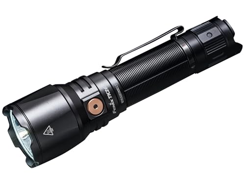 Fenix TK26R Tactical Law Enforcement Flashlight, superhelle taktische Taschenlampe, LED-Taschenlampe, 1500 Lumen, 350 Meter Reichweite, Strobe-Funktion