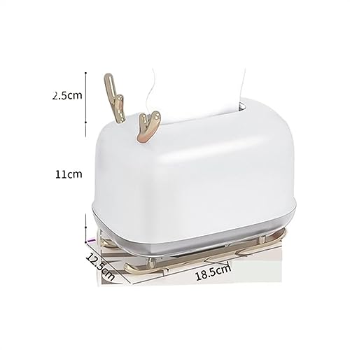 Boîte de distributeur de tissu support amovible pour table et comptoir