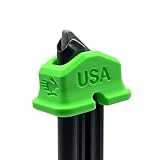 Mag Rabbit Magazine Rapid Speed Loader for Ruger Mark I II III IV 22/45, Smith & Wesson Victory, Browning Buckmark 22LR - Pain Free - Thumb Relief - Easy Loading (Green)