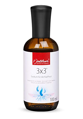 P. Jentschura 3x3 tonique capillaire solution chute de cheveux cuir chevelu