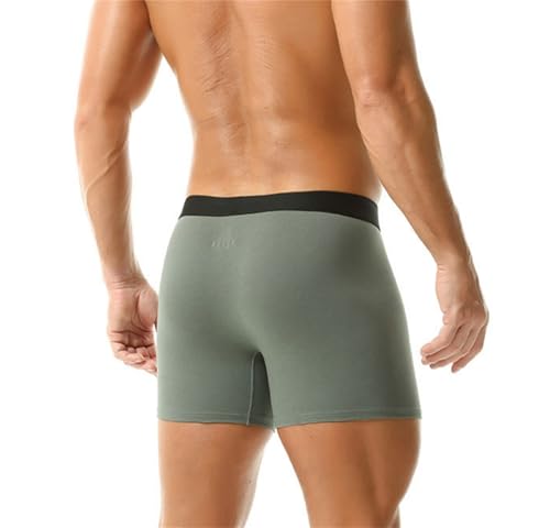 Octipa Men's Ultra-Absorbent Incontinence Boxer Briefs, Octipa Mens Incontinence Underwear, Reusable Leak Proof Underwear (Light Gray,Medium)4