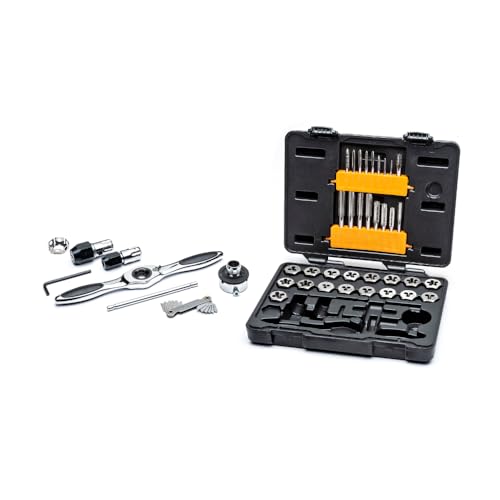 Image of GEARWRENCH 42 Pc. SAE Ratcheting Tap and Die Set - 3885