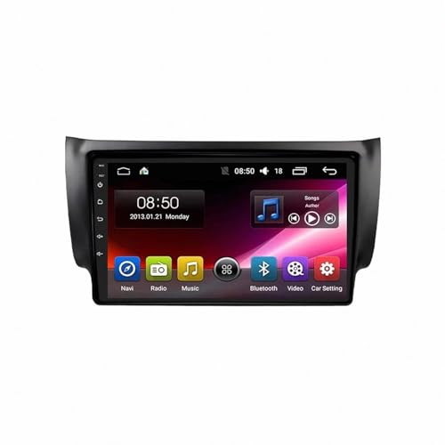Navegador GPS Nissan Sentra 2012-2017 con mapas de la UE pantalla táctil multimedia 4 nuclear 16G
