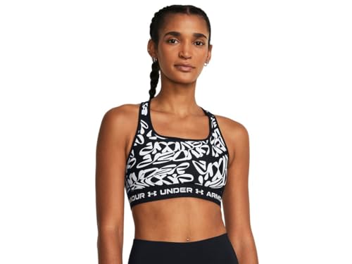 Image of Under Armour Cross-Back Mid Impact Bra