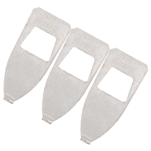 ibasenice Cello Bow Fittings Metal Bow Tips 3 Pack Easy to Install for Violin Players