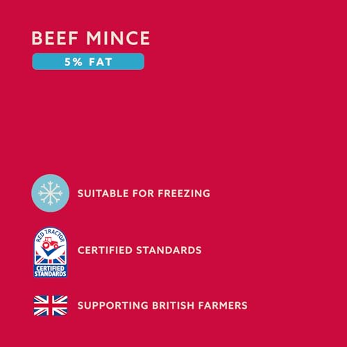by Amazon 5% Fat British Beef Mince, 500g , Pack of 1